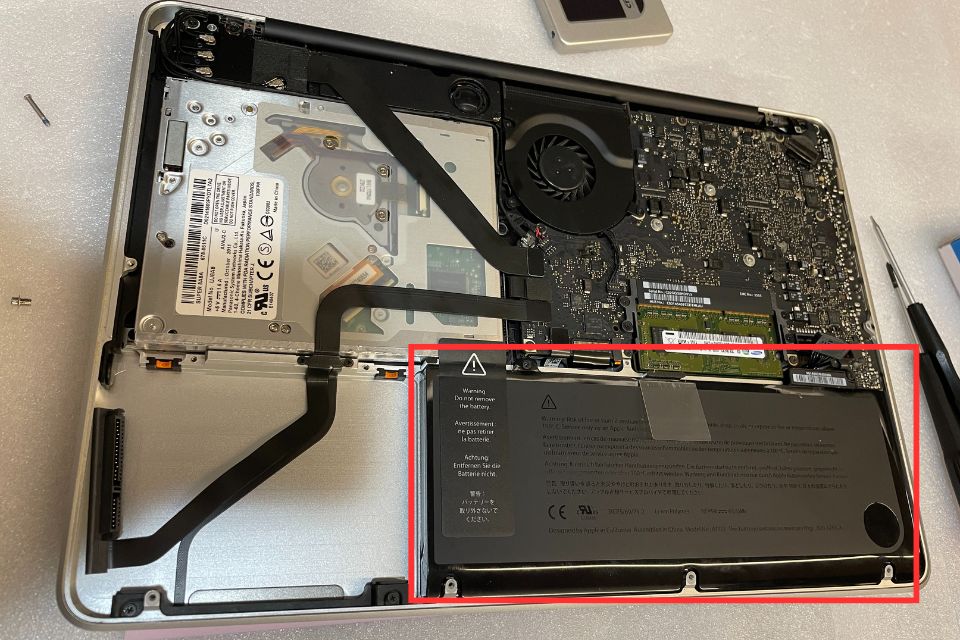 mac筆電電池更換